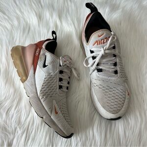 Nike Air Max 270 White / Blush size 9 women’s